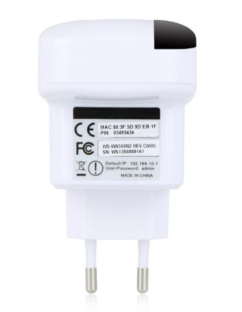 Extensor repetidor WiFi inalámbrico JOYLOVE 300Mbps amplificador Wi-Fi Universal portátil 802.11N/B/G Wifi Reapeter Punto de Acceso