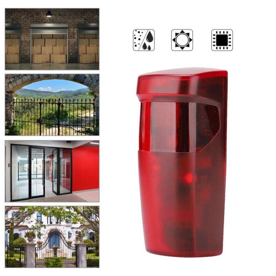 Infrared Photoelectric Beam Sensor Barrier Detector Alarm System for Revolving Sliding Automatic Door Photoelectric Beam Sensor