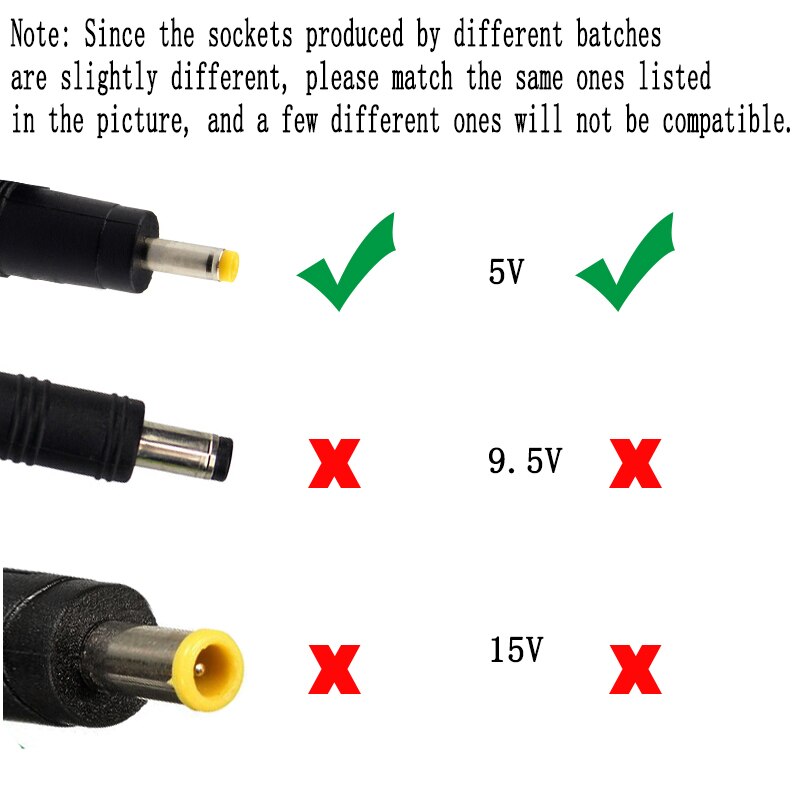 5V 3A 4.0*1.7 Mm Ac Adapter Voor Sony SRS-XB30 SRS-XB41 Draagbare Speaker Dock Charger