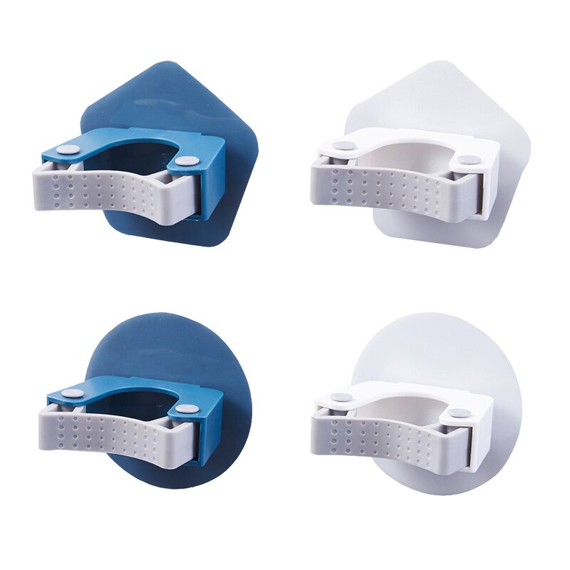 Wall Mounted Storage Mop Organizer Holder Brush Broom Hanger Storage Rack Kitchen Clip Seamless Mop Hook with Mounted Hanging