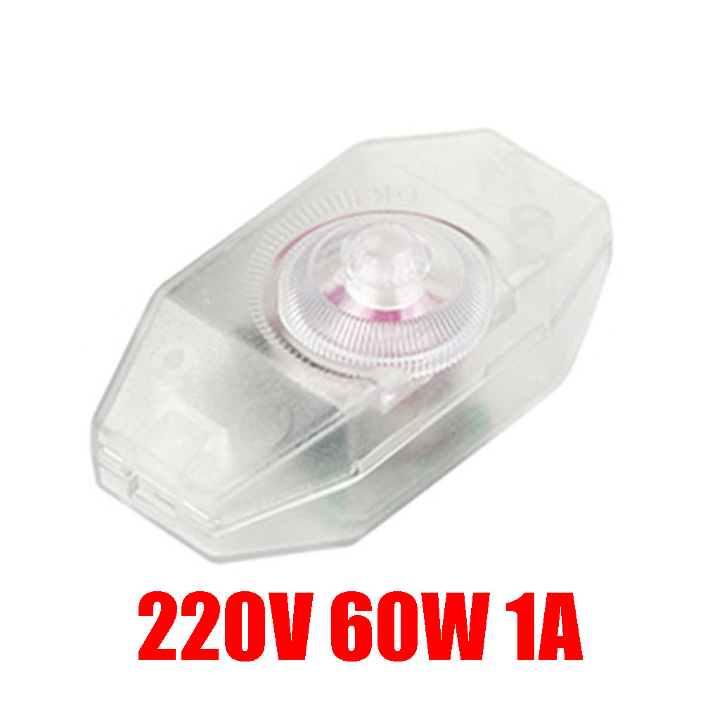 Led-lamp dimmer met snoer, 904 schakelaars, stekker voor tafel- of vloerlamp, dimmen aan/uit, dimmer schakelaar 220v 1a 60w aan/uit: Lavendel