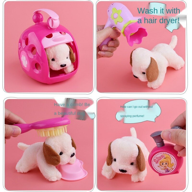 Girl Dressing Pet House Play House Toy Bread Doughnut
