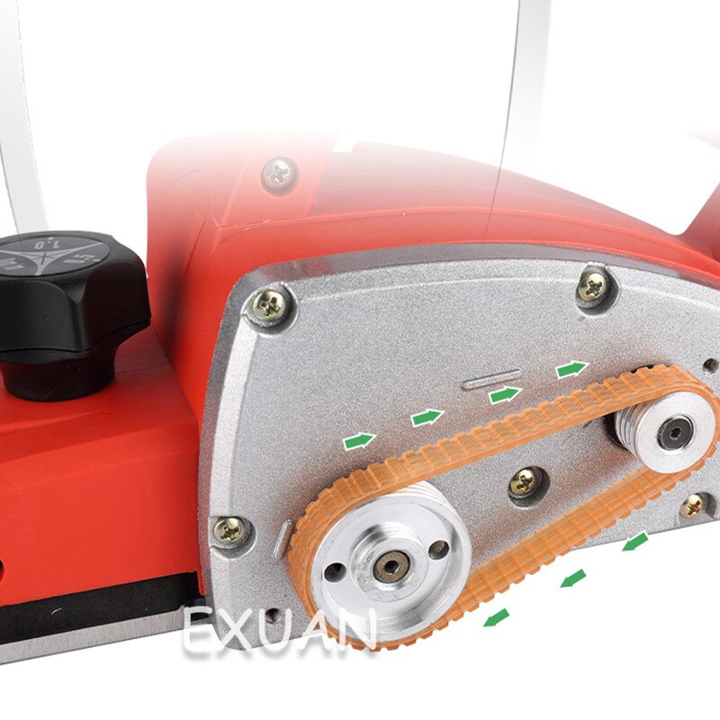 portable electric planer woodworking planer household small desktop multi-function press planer wood mechanical push planer