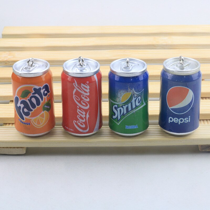 Yamily 6Pcs/24*44Mm Hars Simulatie Cocktail Fles Charms Drankblikjes Hanger Voor Oorbel Sleutelhanger Diy sieraden Maken: 14