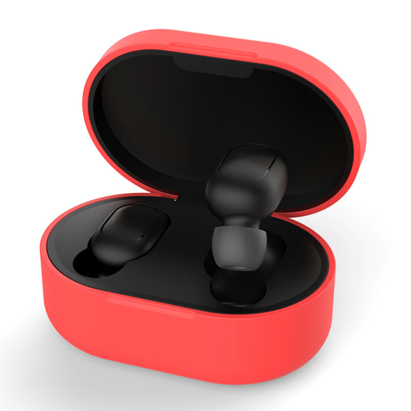 Bluetooth Headphones Case Box Silicone Protective Cover Wireless Headphone Charging Box for Xiaomi Airdots for Redmi Airdots