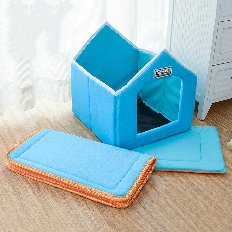 Maison pour chien chambre pliable pour chiens chenil nid chien chat lit petit moyen chiens hiver LePet Doopard chien chiot canapé coussin maison