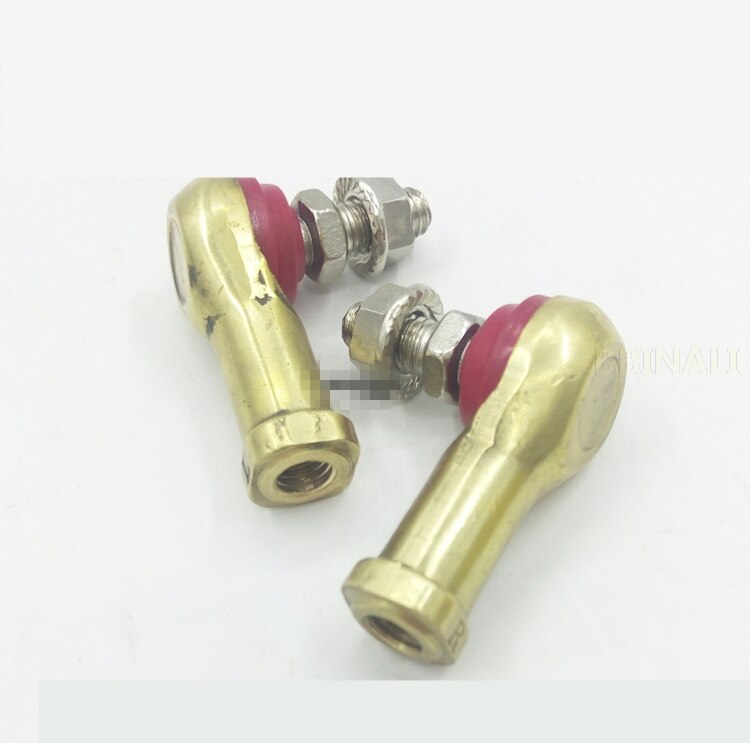 For CATERPILLAR E320C Excavator ball head hand throttle lever ball joint copper throttle lever copper head Excavator Accessories