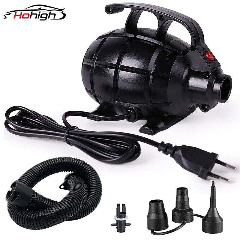 220V 600W Air Compressor Electric Air Pump High Pressure Inflatable Pump Portable Inflator For Home Tent Inflatable Boat
