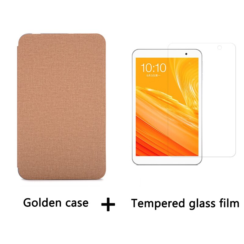 Nowe etui do tabletu Teclast P80X obudowa z podstawką jesień obudowa ochronna dla teclast P80H 2019 8.0 cal pokrowiec ochronny na Tablet + prezent: QCK-Gold-Glass Film