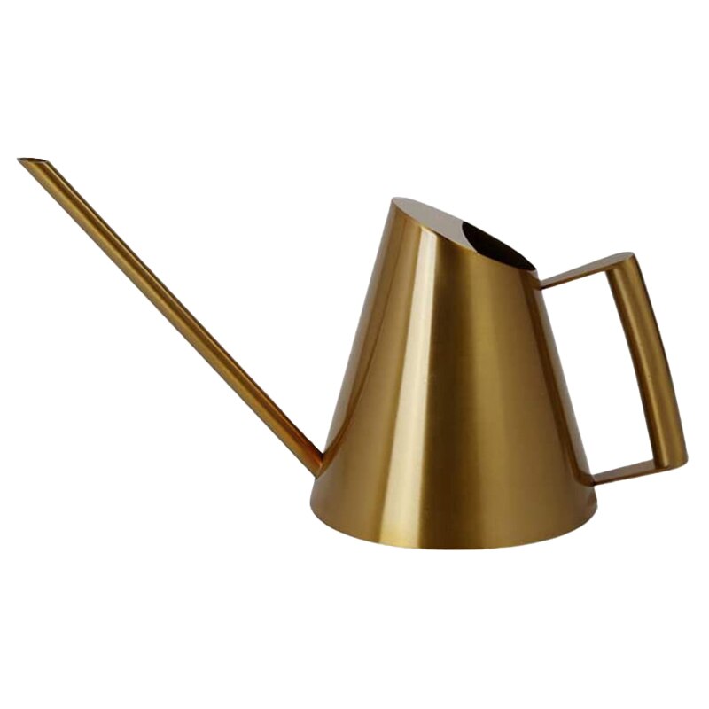 Watering Can Gardening Tools, For Indoor and Outdoor Plant Watering Can, 900ML (Gold)