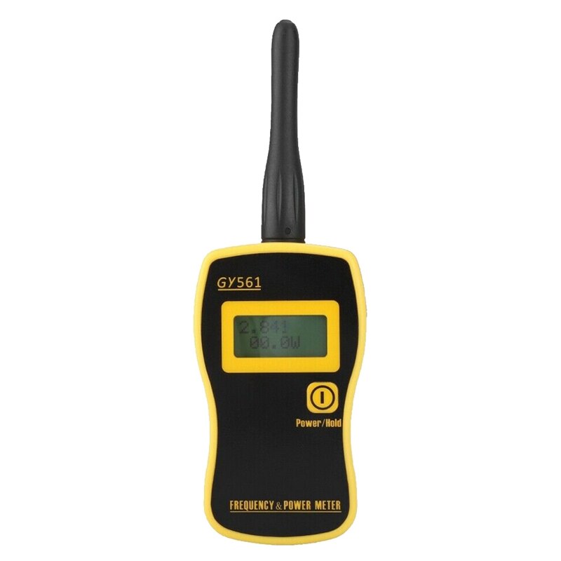 Mini Handheld GY561 medidor de contador de frecuencia con antena de dos vías Radio Walkie Talkie LCD