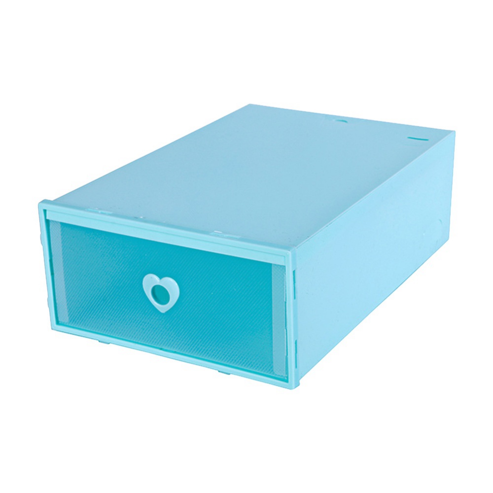 Plastic Shoe Organizer Box Shoe Box Drawer Dustproof Storage Box Stackable Combined Shoes Transparent Drawer Shoebox: A2 for women