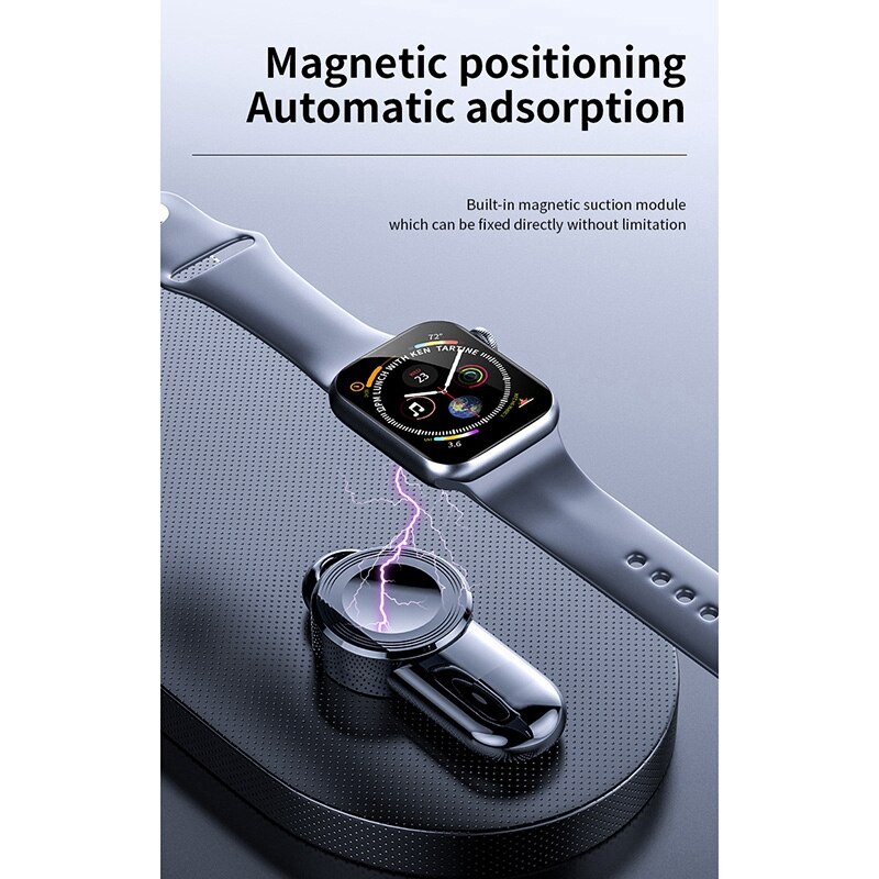 Wireless Charger, USB Direct Charge, Anti-Interference Wireless Charger for Apple, Huawei, and Samsung Watches