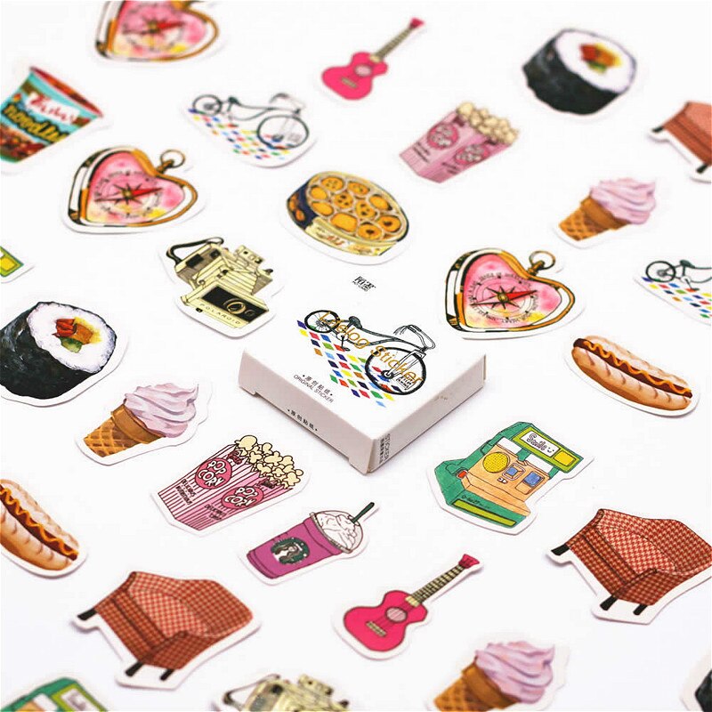 46 Pcs/pack voyage paysage papier enveloppe Style européen Message carte lettre stationnaire stockage papier autocollant: 106