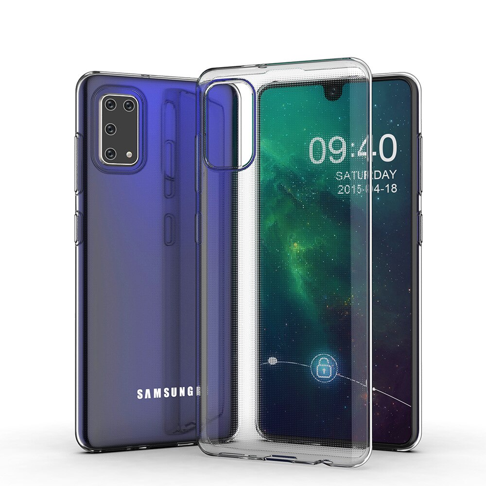 per Il caso di Samsung galassia A01 A11 A21 A31 A41 A51 A71 A91 TPU Del silicone Trasparente Custodia Morbida A01 A11 A21 a31 A41 A51 A71 5G Della Copertura Posteriore