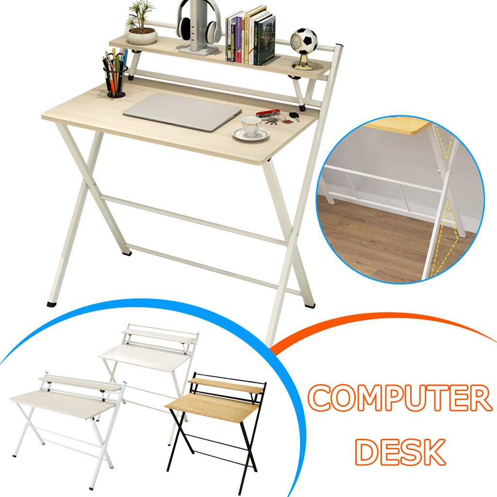 85Cm Moderne Desktop Computer Bureau Met Toetsenbord Beugel Studie Bureau Laptop Notebook Tafel Home Office Werk Meubels # t2G