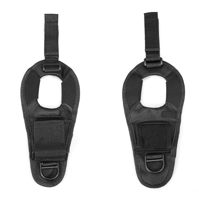 Diving Flashlight Glove Underwater Torch Hand Free Light Holder Nylon Glove gloves Adjustable Soft Black Neoprene Wrist Strap