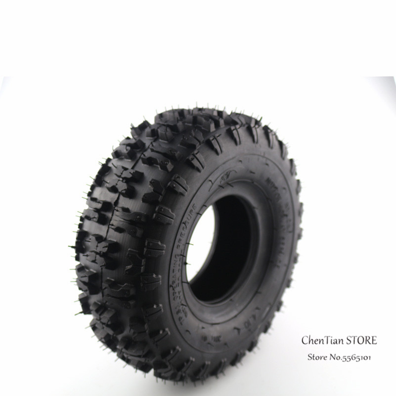 4,10/3,50-4 410/350-4 ATV Quad Go Kart 47cc 49cc Chunky 4,10-4 tubo interno del neumático se ajusta a todos los modelos 3,50-4 4"