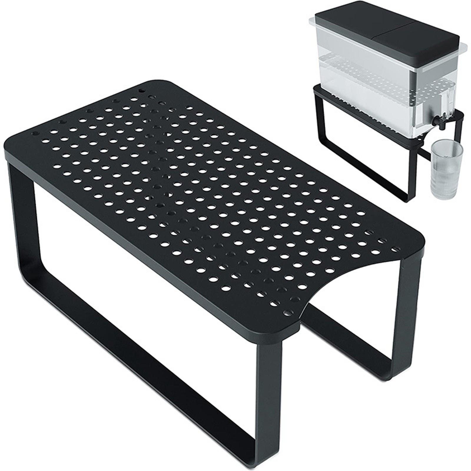 Soporte de filtro de agua de sobremesa, organizador de cocina, dispensador de filtro de agua multifuncional desmontable, soporte para dispensador de bebidas