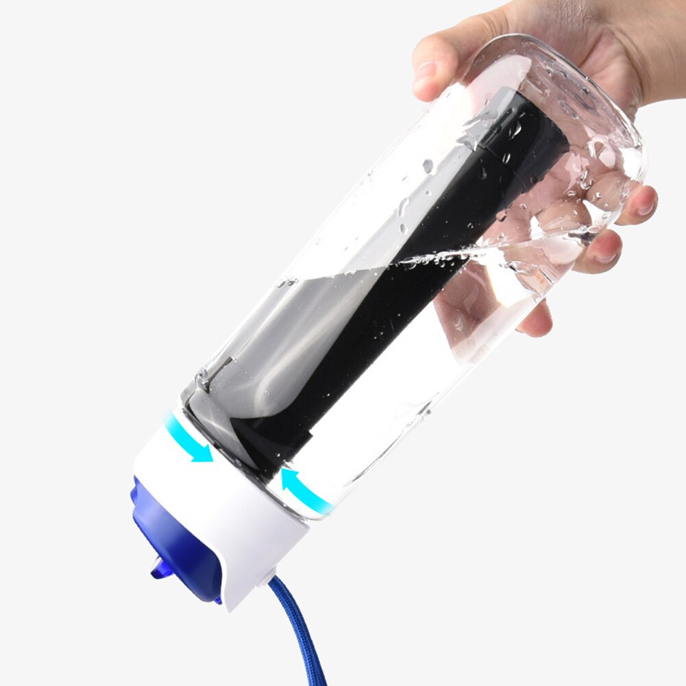 Taza de filtro de paja de gran capacidad, equipo de supervivencia para acampar y senderismo al aire libre, purificador de agua de emergencia, botella de bebida para beber, 750ml