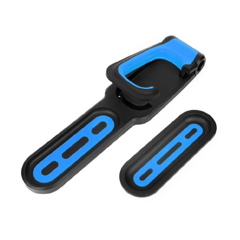 Bicycle Hanger Bracket MTB Mountain Bike Wall Mount Vertical Folded Rack Holder 77HC: Blue