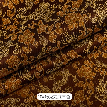 Chinese Stijl Satijn Jacquard Brokaat Stof Voor Naaien Sofa Cover En Diy Cheongsam En Traditionele Chinese Pak TJ0246: 10