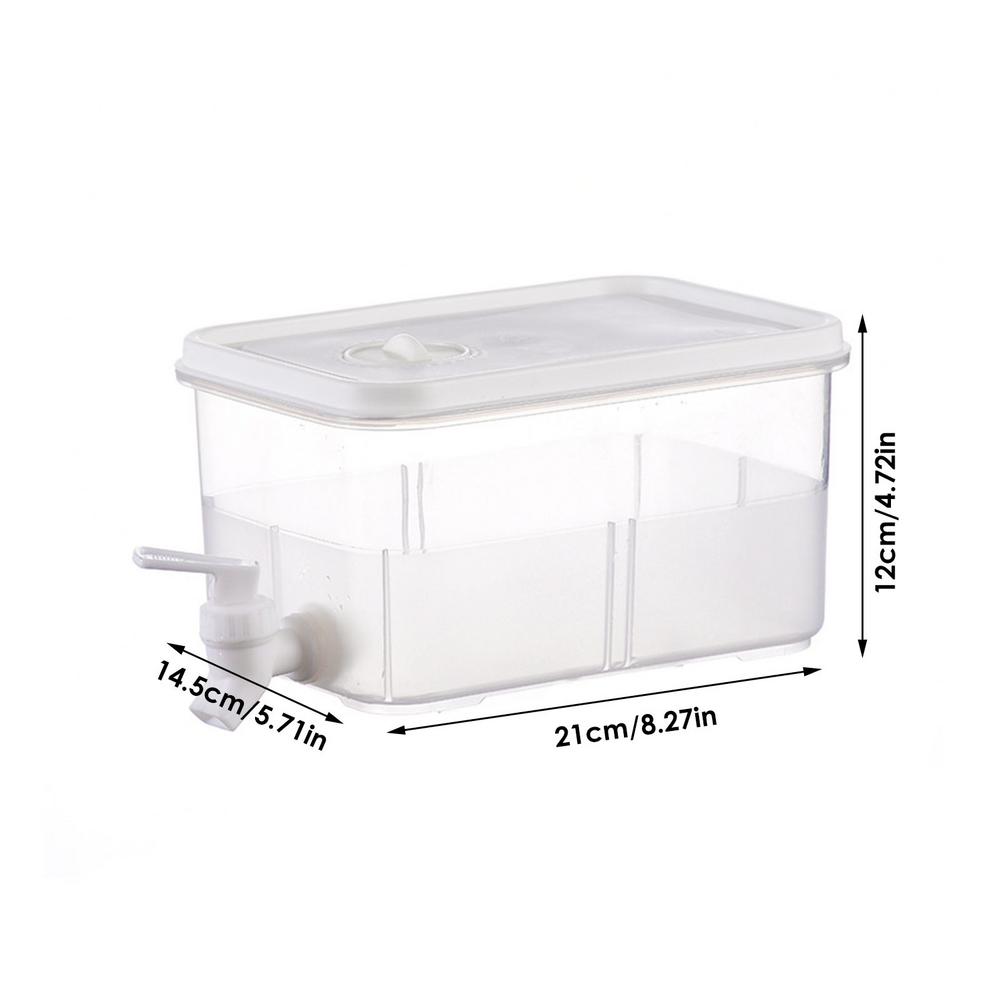 Large Refrigerator Cold Kettle With Faucet Lemonade Bottle Drinkware Kettle Pot Beverage Dispenser Cool Water Bucket Kitchen Box