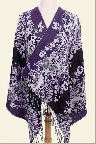 Runmeifa langt plaid tørklæde kvinder vinter print tørklæder sjaler wrap pashmina tørklæde varm cashmere kvinde stole tørklæder 190 x 70cm: 4