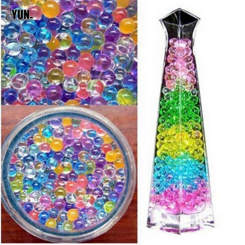 5000 pieces of crystal mud hydrogel crystal soil outdoor bead vase soil plant bonsai decoration