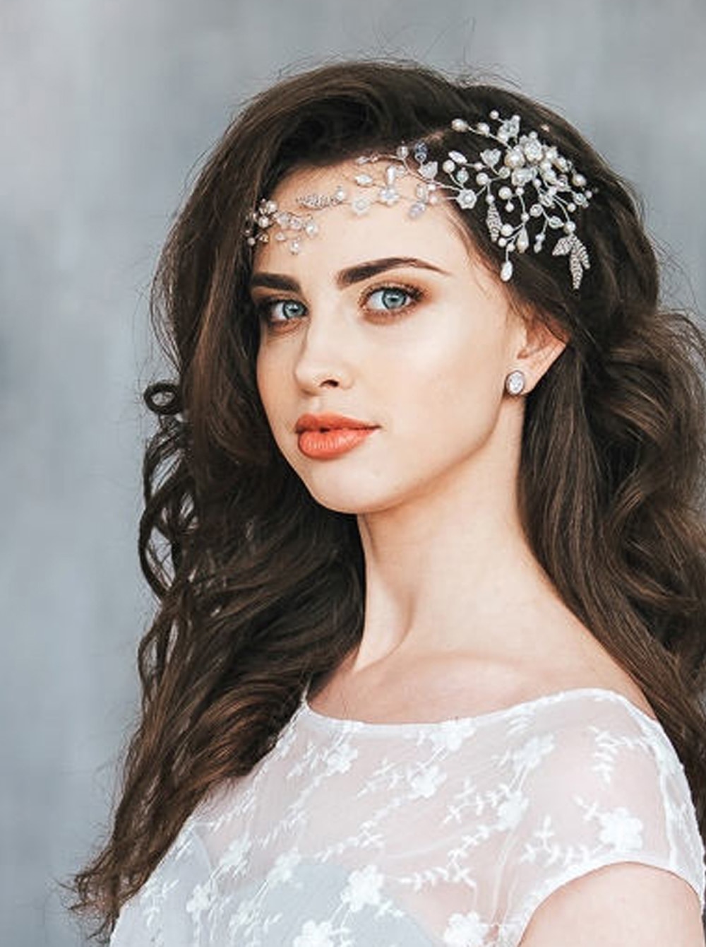 Bohemien Kopfschmuck Tanzen Party und Braut Haar Zubehör Hochzeit Haar Reben Kristall Perlen Stirnband für frauen