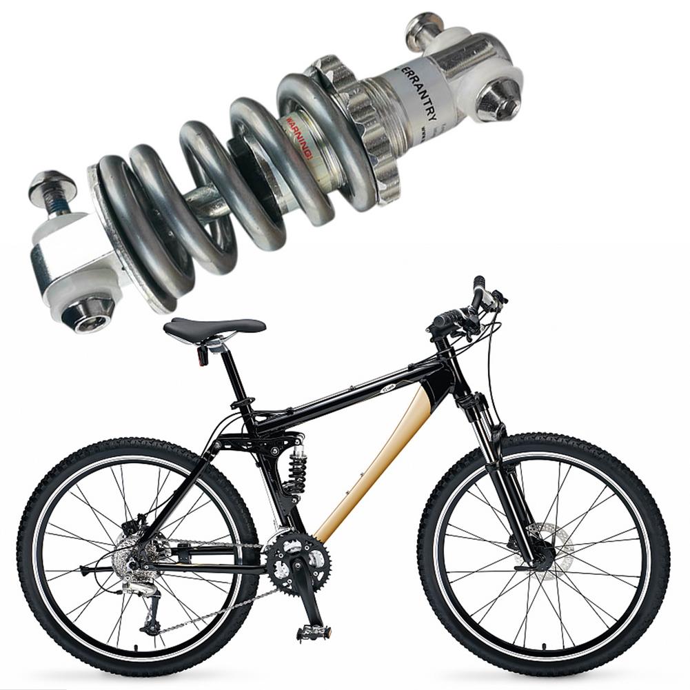 Universal Bicycle Rear Shocks Suspension Bumper Bike Frame Spring Shock Damper Absorber On For MTB Modification Accessories