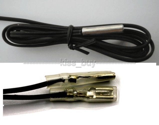 ac 110v 220v -55-125C LED Digital Thermometer Temperature + Sensor for water tanks water heater aquarium refrigerator yellow