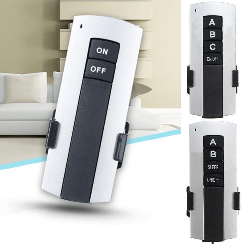 Remote Control Receiver 1/2/3 Ways Wireless ON/OFF LED Ceiling Receiver AC 200V-240V Single Channel Light Remote Switch for Home