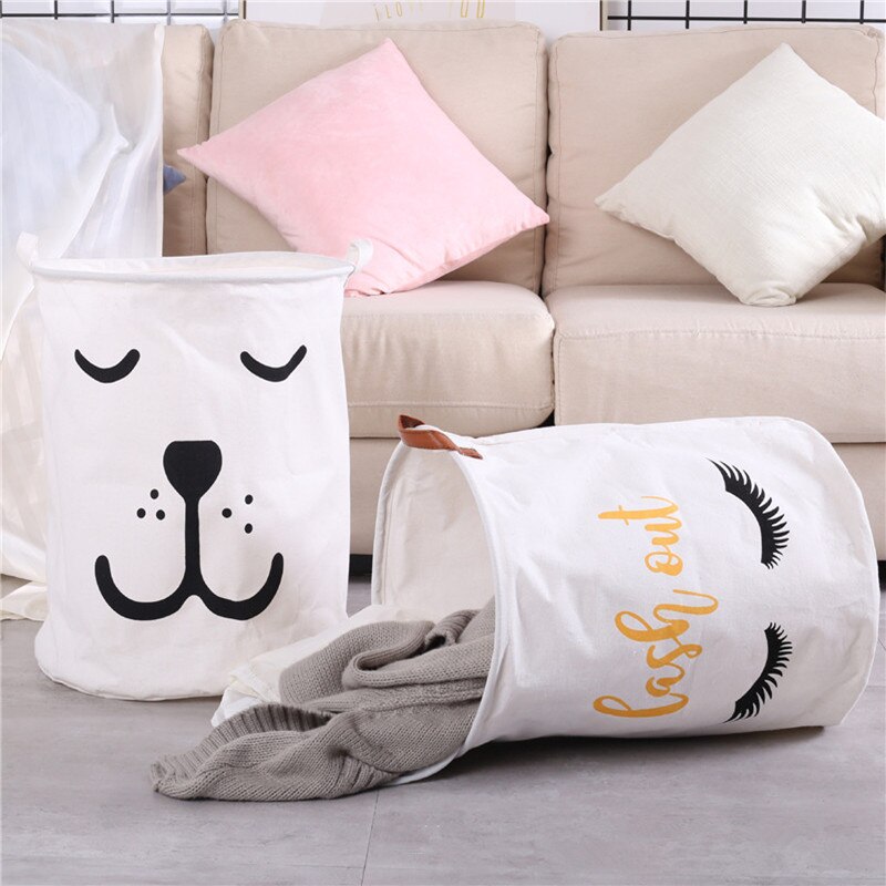 1PCS Nodic Newborn Bumper Crib Side Long Pillow Smiley Face Storage Bag Baby Bed Bumper in the Crib Infant Baby BedRoom Decor