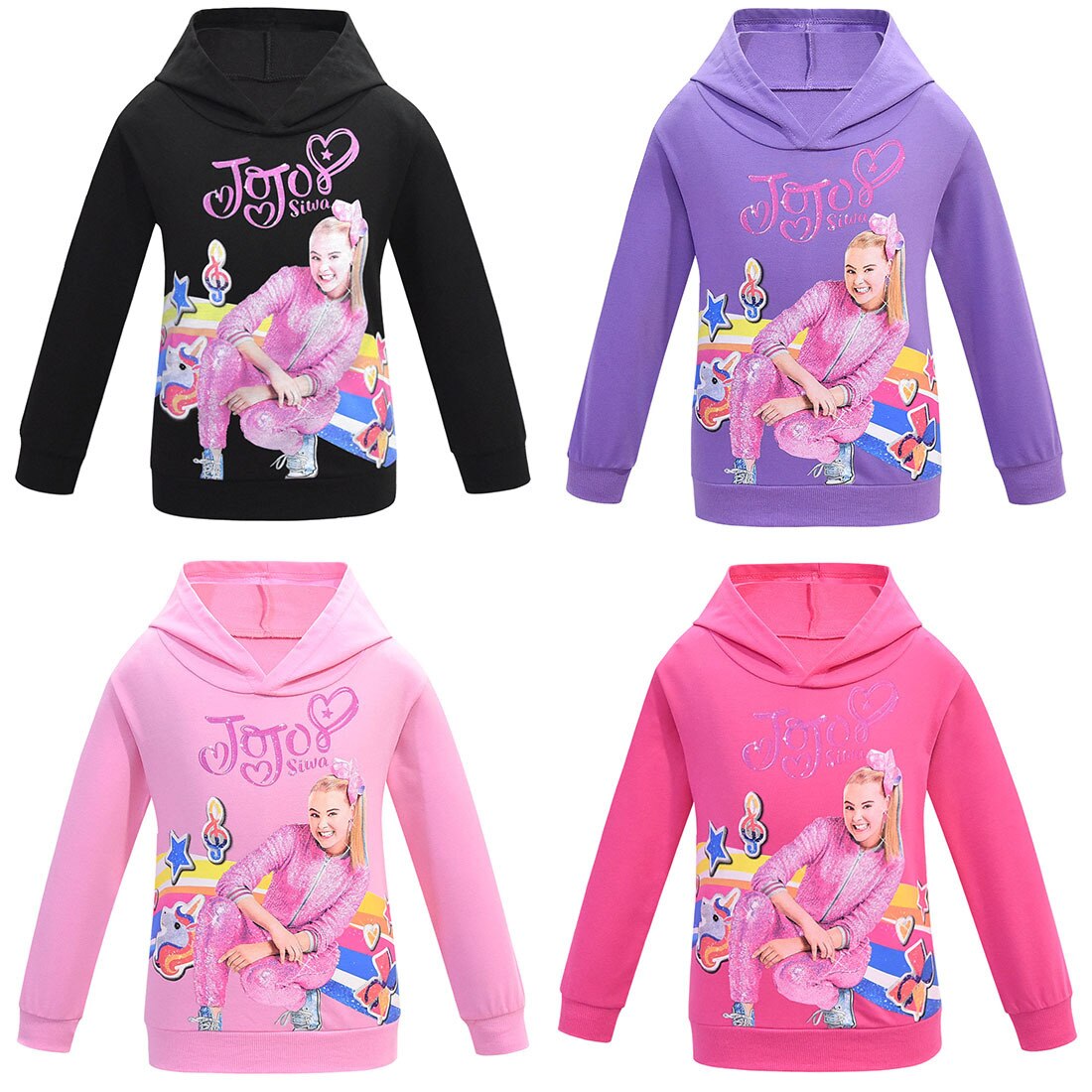 Nuova primavera e l' autunno medie e grandi dimensioni abbigliamento per bambini hoodies delle ragazze a maniche lunghe T-Shirt 7275