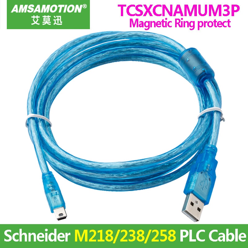 TCSXCNAMUM3P Geschikt Schneider M218/238/258 Serie Processor Plc-programmering Kabel