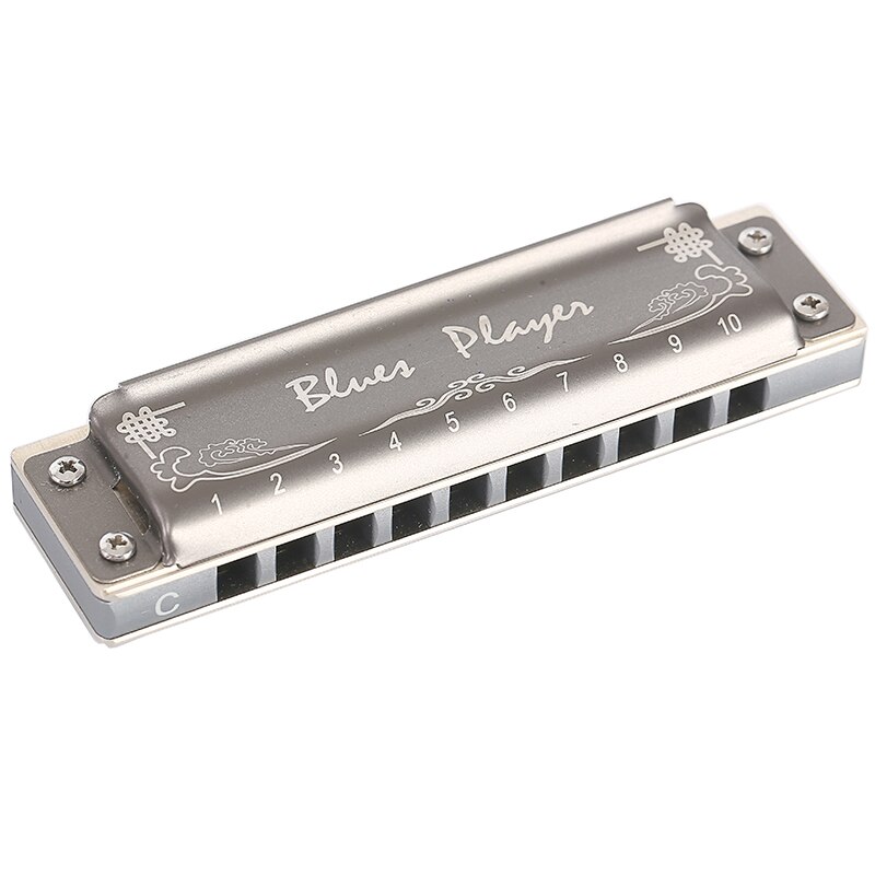 Easttop Diatonic Harmonica Blues Player PR020 Acrylic Aluminum Wood Comb 10 Holes Harp Phosphor Bronze Reed Musical Instruments