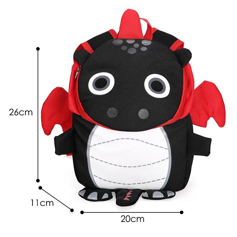 Elephant School toddler Backpack for Children Cute 3D Animal Kids School Bags Boys Girls Schoolbag plecak szkolny: 9