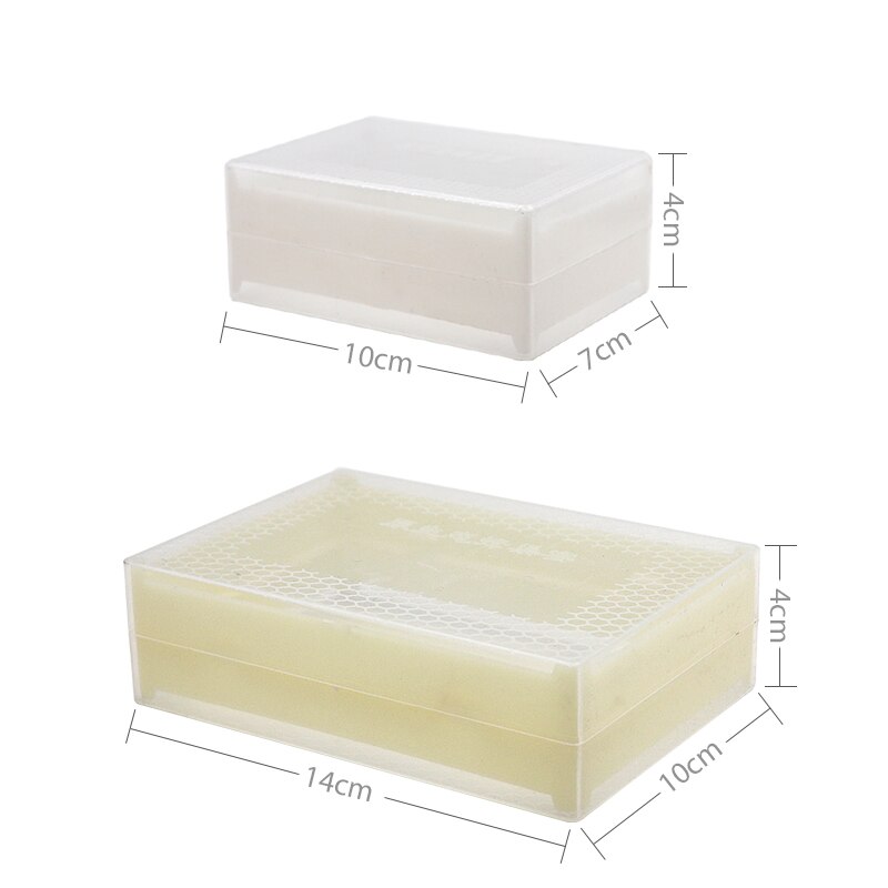 20 pcs Transparent Nest Honey Box 500G Plastic Honey Box Honey Nest Box Beekeeping Tool Detachable And Durable