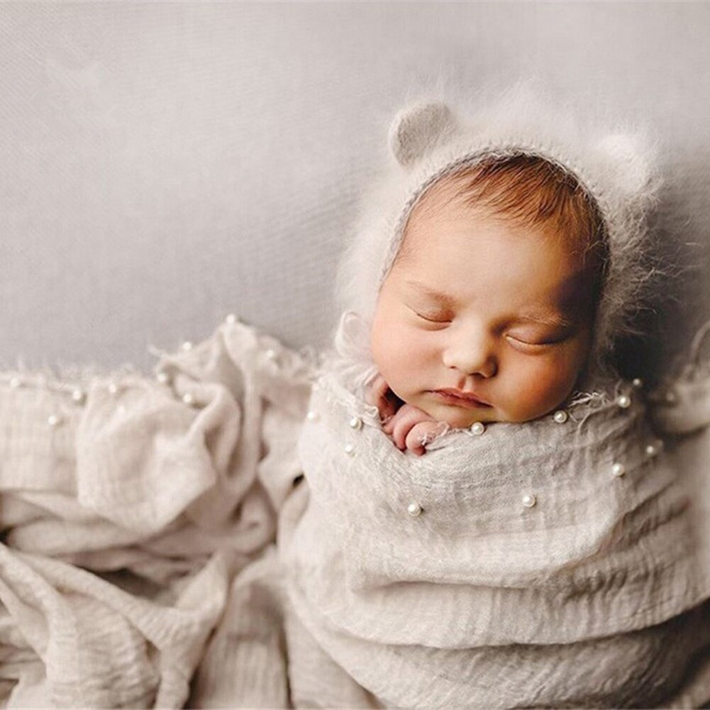 Enveloppes de perles 90x170, pour accessoires photo de -né, couverture pour séance photo, accessoires de photographie, en tissu, pour bébé