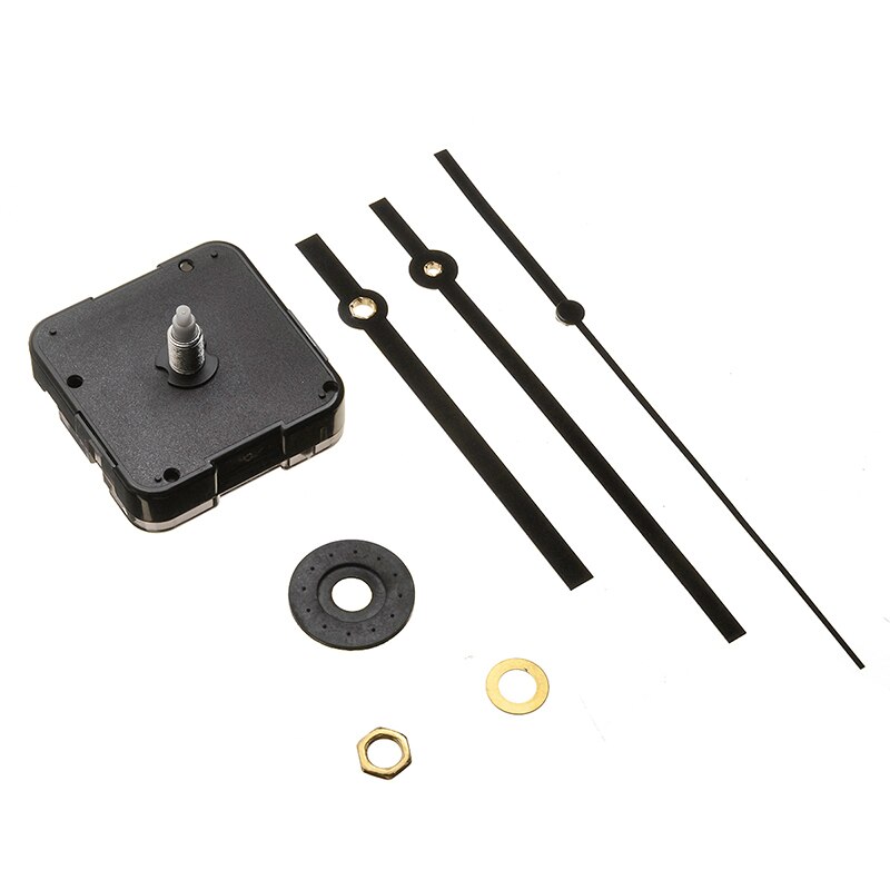 1 Set Quartz Clock Movement Radio Mechanism Plastic Silent Quartz Clock Watch Movement With 3 Pointer For Home Clock Repair Tool