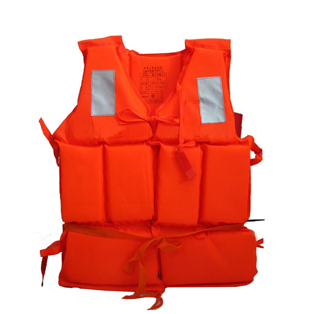 Inflatable Life Jacket Swiming Fishing Life Vest for Children Water Sports Adult Life Vest for Fishing: Orange 2