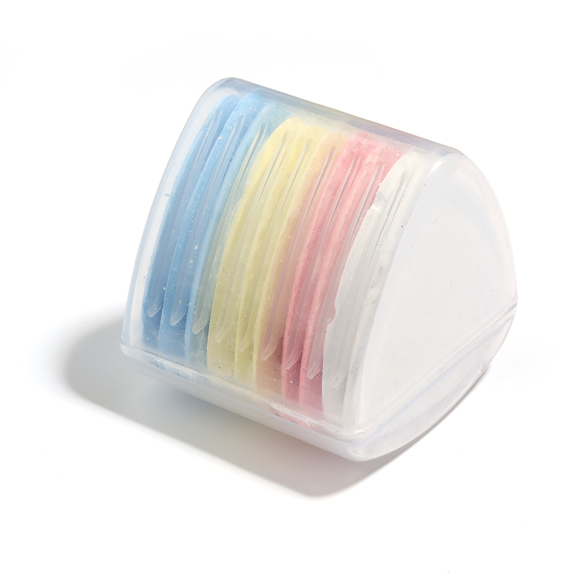 6-30 unids/set de tiza de tela a medida, marcador de tela borrable, ropa de retales para manualidades DIY, herramientas de costura para marcar prendas: Rosa