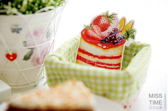 30pcs / lot Irregular Shape Birthday Card / Decorative Postcard / Stationery Set