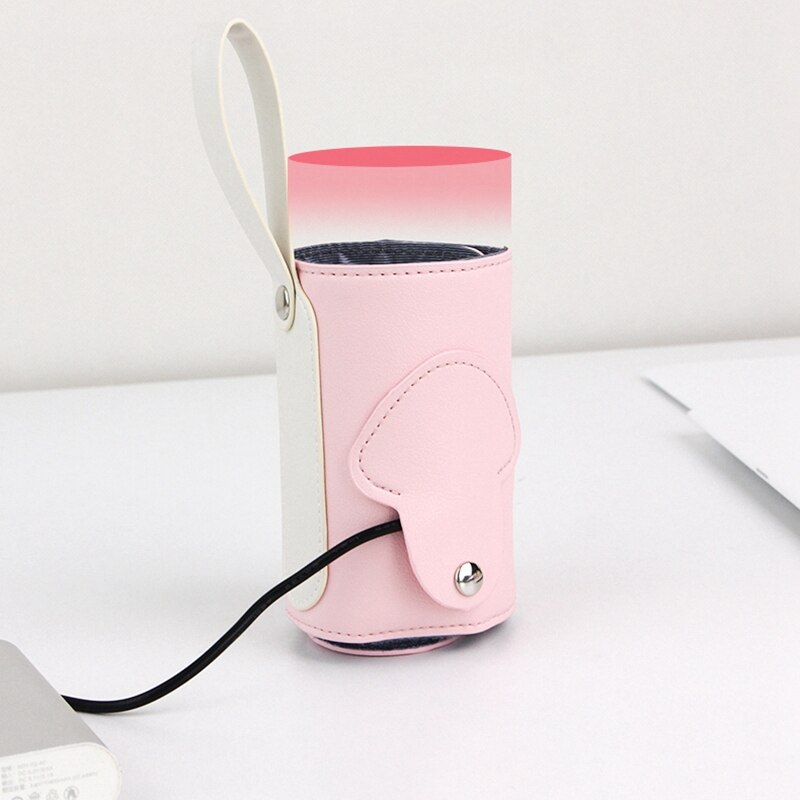 Babyfles isolatiehoes usb-verwarmer constante temperatuur universele draagbare babywarmertas