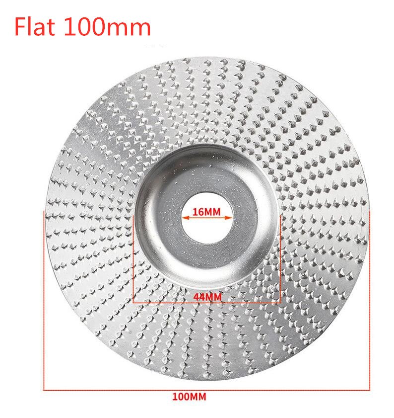 Hoek Grinder Disc Haakse Slijper Hout Slijpschijf Rotary Disc Schuren Carving Tool Voor Niet-Metalen Niet-Metalen materialen Hout: Model 2