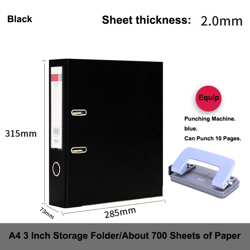 2 Hole Folder A4 Binder Punch Folder Data Punched ... – Vicedeal