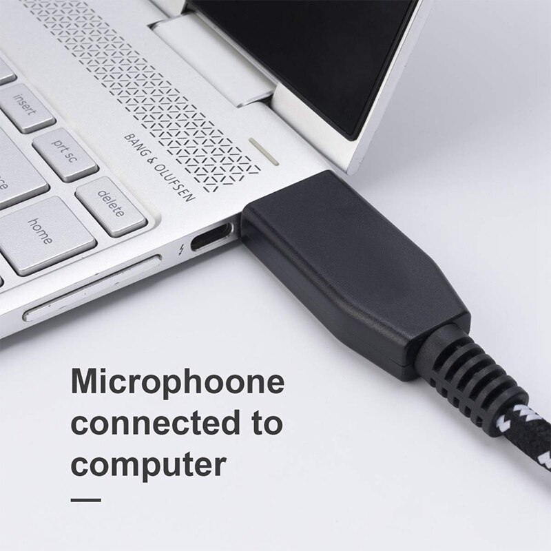 Usb-mikrofonkabel, xlr-auf-usb-adapterkabel, mikrofonkabel (xlr-buchse) auf computer-pc-usb-schnittstellenadapter , 10ft