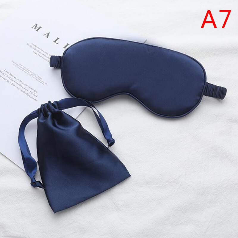 Double-Side Shading Slaapmasker Slapen Eye Mask Cover Ooglap Blinddoeken Slaapmasker Gezondheid Slaap Shield Licht Zijde: A7