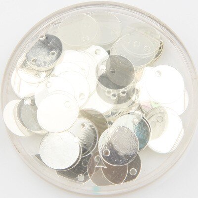 30Gram 3-25Mm Kristal Transparante Losse Pailletten Pailetten Naaien Bruiloft Decoratie Craft Diy Kledingstuk Accessoires: 15mm Side Hole